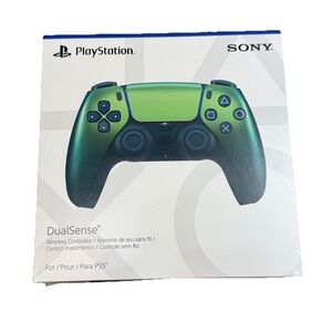 PlayStation PS5 Green Chroma Controller Box Only W/ Instructions Reseller Gift
